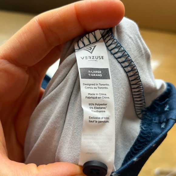 NWT Verzus Profile Men’s Polo Shirt Colour Slanted Sz XL - Picture 7 of 13